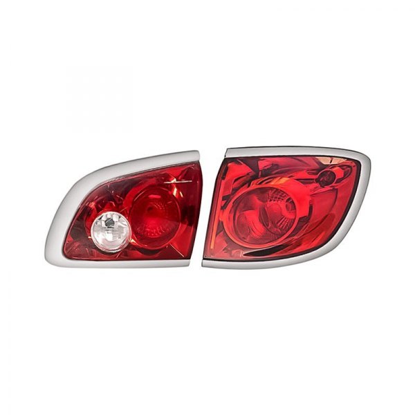 Replacement - Passenger Side Inner and Outer Tail Light Set