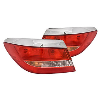 Replacement - Driver and Passenger Side Outer Tail Light Set (Standard Line)