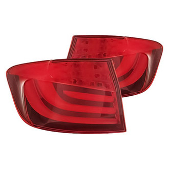 Replacement - Driver and Passenger Side Outer Tail Light Set (CAPA Certified)