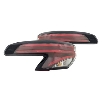 Replacement - Driver and Passenger Side Outer Tail Light Set (Standard Line)