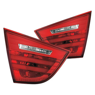 Replacement - Driver and Passenger Side Inner Tail Light Lens and Housings (CAPA Certified)