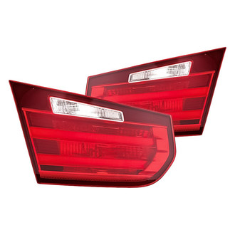 Replacement - Driver and Passenger Side Inner Tail Light Lens and Housing Set (CAPA Certified)