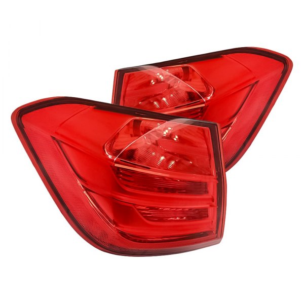 Replacement - Outer Tail Light Lens and Housing Set, BMW 3-Series