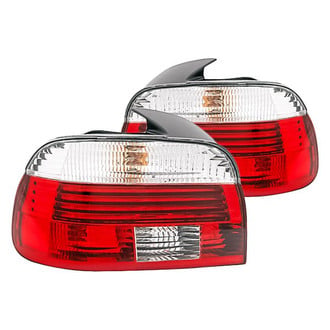 Replacement - Driver and Passenger Side Tail Light Lens and Housing Set (Standard Line)