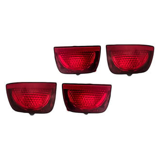 Replacement - Driver and Passenger Side Inner and Outer Tail Light Set (Standard Line)