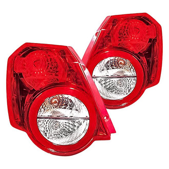 Replacement - Driver and Passenger Side Tail Light Set (Standard Line)