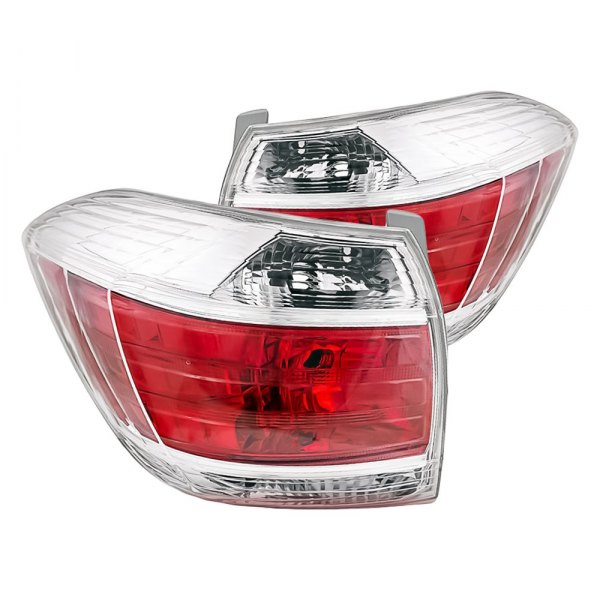 Replacement - Outer Tail Light Lens and Housing Set