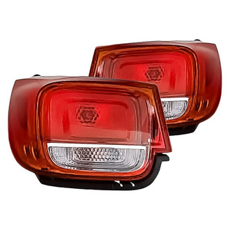 Replacement - Driver and Passenger Side Outer Tail Light Set (CAPA Certified)