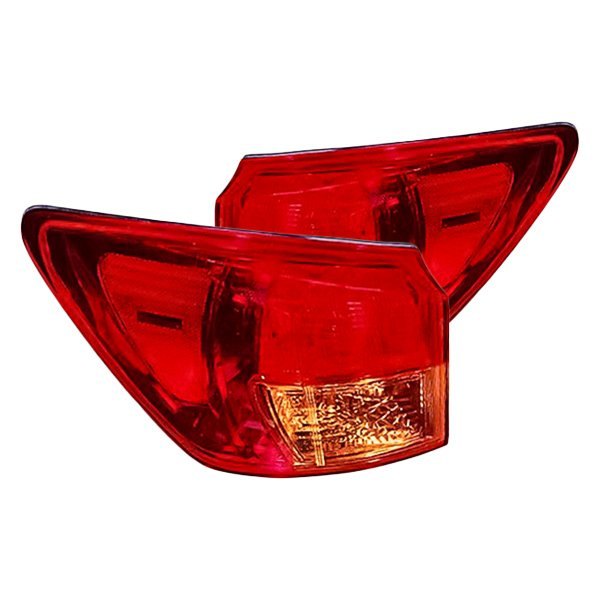 Replacement - Outer Tail Light Lens and Housing Set, Lexus IS250