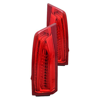 Replacement - Driver and Passenger Side Tail Light Set (CAPA Certified)