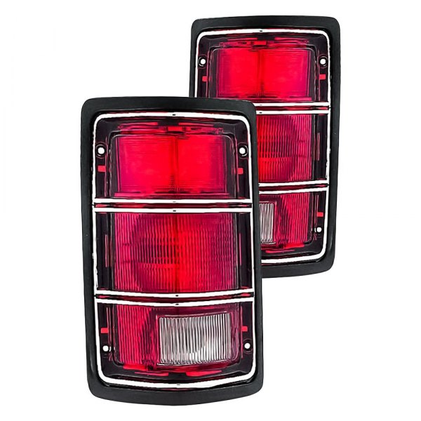 Replacement - Tail Light Lens and Housing Set, Dodge Dakota