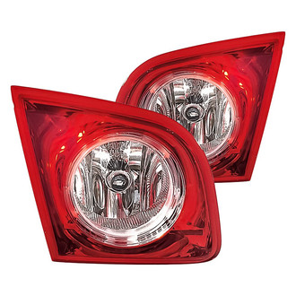 Replacement - Driver and Passenger Side Inner Tail Light Set (CAPA Certified)