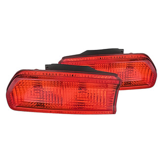 Replacement - Driver and Passenger Side Outer Tail Light Set (CAPA Certified)