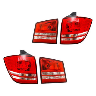 Replacement - Driver and Passenger Side Inner and Outer Tail Light Set (Standard Line)