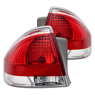 Replacement - Driver and Passenger Side Tail Light Set (CAPA Certified)