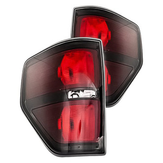 Replacement - Driver and Passenger Side Tail Light Lens and Housing Set (CAPA Certified)
