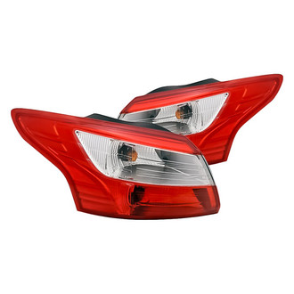 Replacement - Driver and Passenger Side Outer Tail Light Set (CAPA Certified)