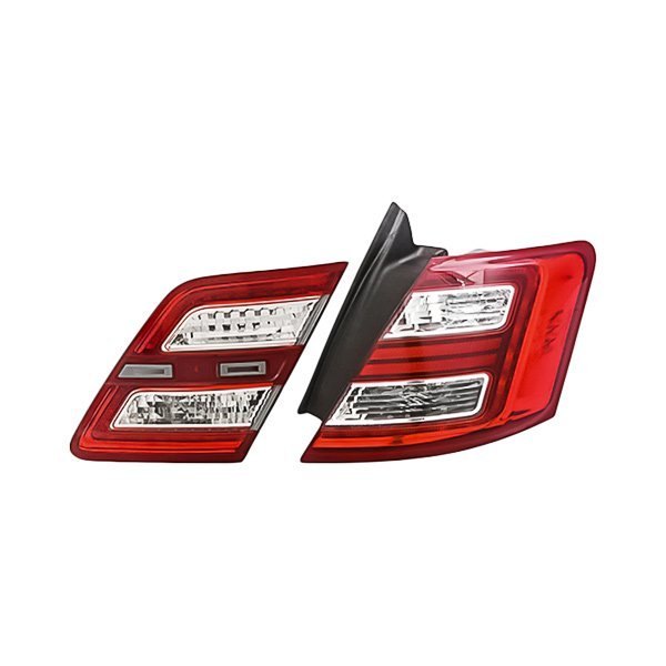 Replacement - Passenger Side Inner and Outer Tail Light Set, Ford Taurus