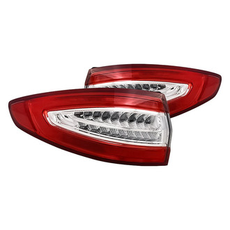 Replacement - Driver and Passenger Side Outer Tail Light Set (CAPA Certified)
