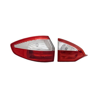 Replacement - Driver Side Driver and Passenger Side Inner and Outer Tail Light Set (CAPA Certified)