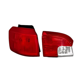 Replacement - Driver Side Driver and Passenger Side Inner and Outer Tail Light Set (CAPA Certified)