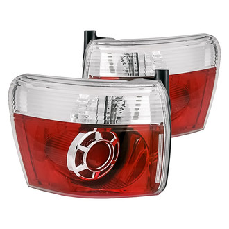 Replacement - Driver and Passenger Side Outer Tail Light Set (CAPA Certified)
