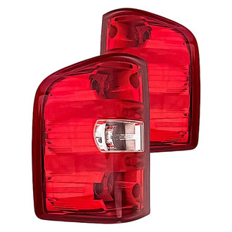 Replacement - Driver and Passenger Side Tail Light Set (CAPA Certified)