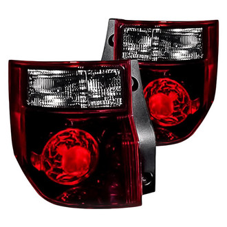 Replacement - Driver and Passenger Side Tail Light Lens and Housing Set (Standard Line)