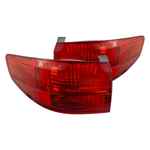 Replacement - Outer Tail Light Lens and Housing Set, Honda Accord