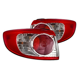 Replacement - Driver and Passenger Side Outer Tail Light Set (CAPA Certified)