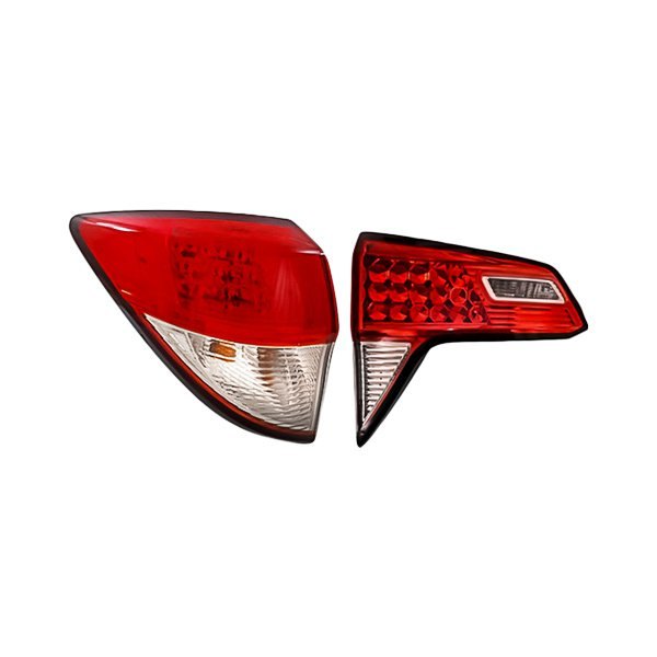 Replacement - Driver Side Inner and Outer Tail Light Set, Honda HR-V