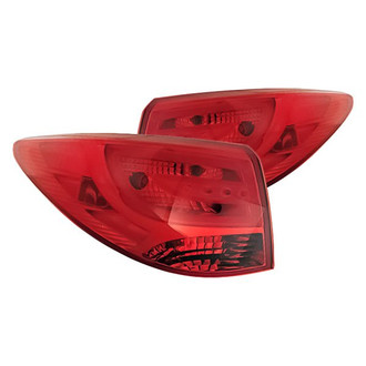 Replacement - Driver and Passenger Side Outer Tail Light Set (Standard Line)