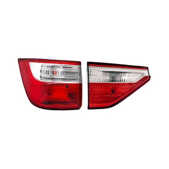 Replacement - Driver Side Driver and Passenger Side Inner and Outer Tail Light Set (Standard Line)