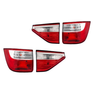 Replacement - Driver and Passenger Side Inner and Outer Tail Light Set (Standard Line)