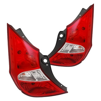 Replacement - Driver and Passenger Side Tail Light Set (CAPA Certified)