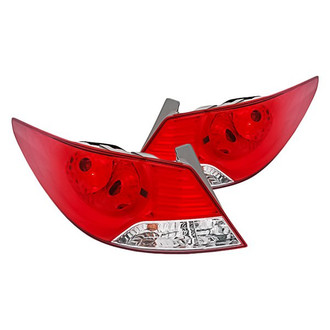 Replacement - Driver and Passenger Side Tail Light Set (CAPA Certified)