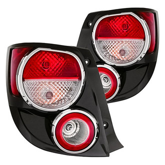 Replacement - Driver and Passenger Side Tail Light Set (CAPA Certified)