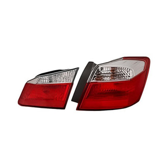 Replacement - Passenger Side Driver and Passenger Side Inner and Outer Tail Light Set (Standard Line)