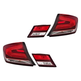 Replacement - Driver and Passenger Side Inner and Outer Tail Light Set (Standard Line)