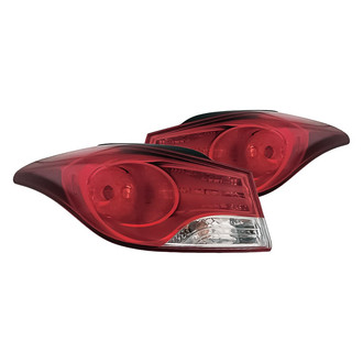 Replacement - Driver and Passenger Side Outer Tail Light Set (Standard Line)