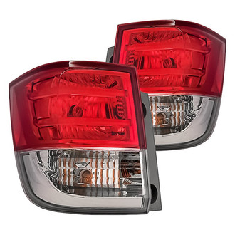 Replacement - Driver and Passenger Side Outer Tail Light Set (CAPA Certified)