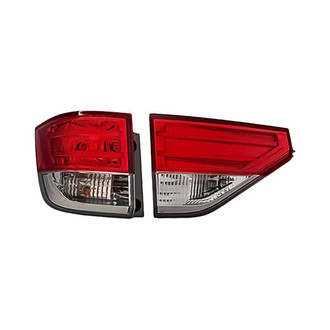 Replacement - Driver Side Driver and Passenger Side Inner and Outer Tail Light Set (CAPA Certified)