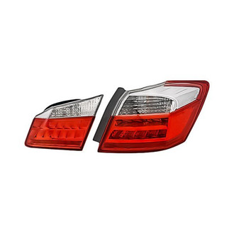 Replacement - Passenger Side Passenger Side Inner and Outer Tail Light Set (CAPA Certified)