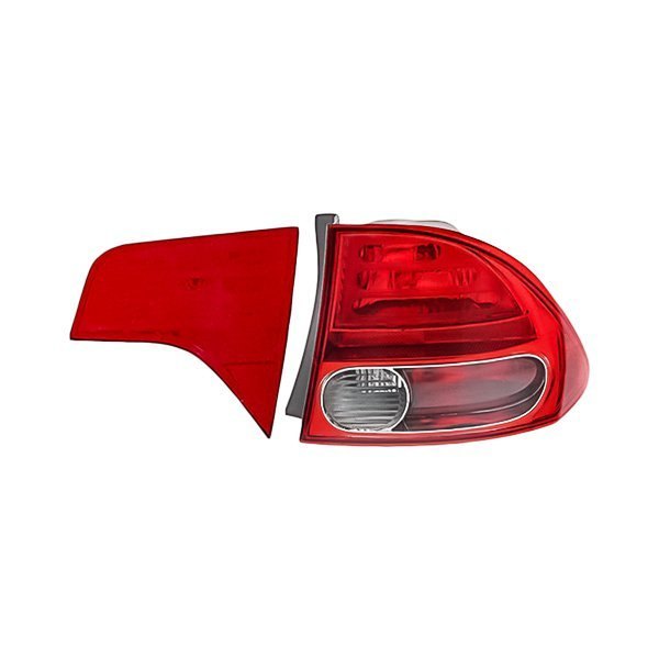Replacement - Passenger Side Inner and Outer Tail Light Set, Honda Civic Si