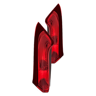 Replacement - Driver and Passenger Side Upper Tail Light Set (CAPA Certified)