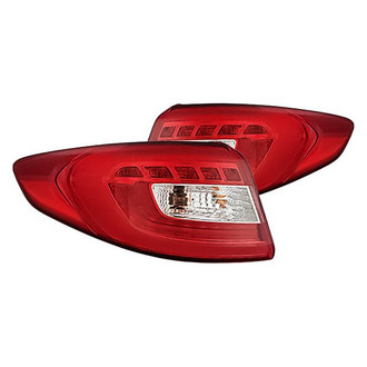 Replacement - Driver and Passenger Side Outer Tail Light Set (Standard Line)