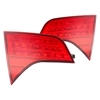 Replacement - Driver and Passenger Side Inner Tail Light Lens and Housing Set (CAPA Certified)