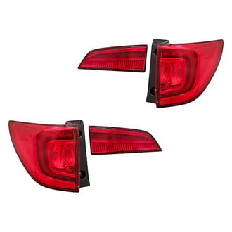Replacement - Driver and Passenger Side Inner and Outer Tail Light Set (Standard Line)