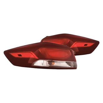 Replacement - Driver and Passenger Side Outer Tail Light Set (CAPA Certified)