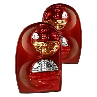 Replacement - Driver and Passenger Side Tail Light Set (CAPA Certified)